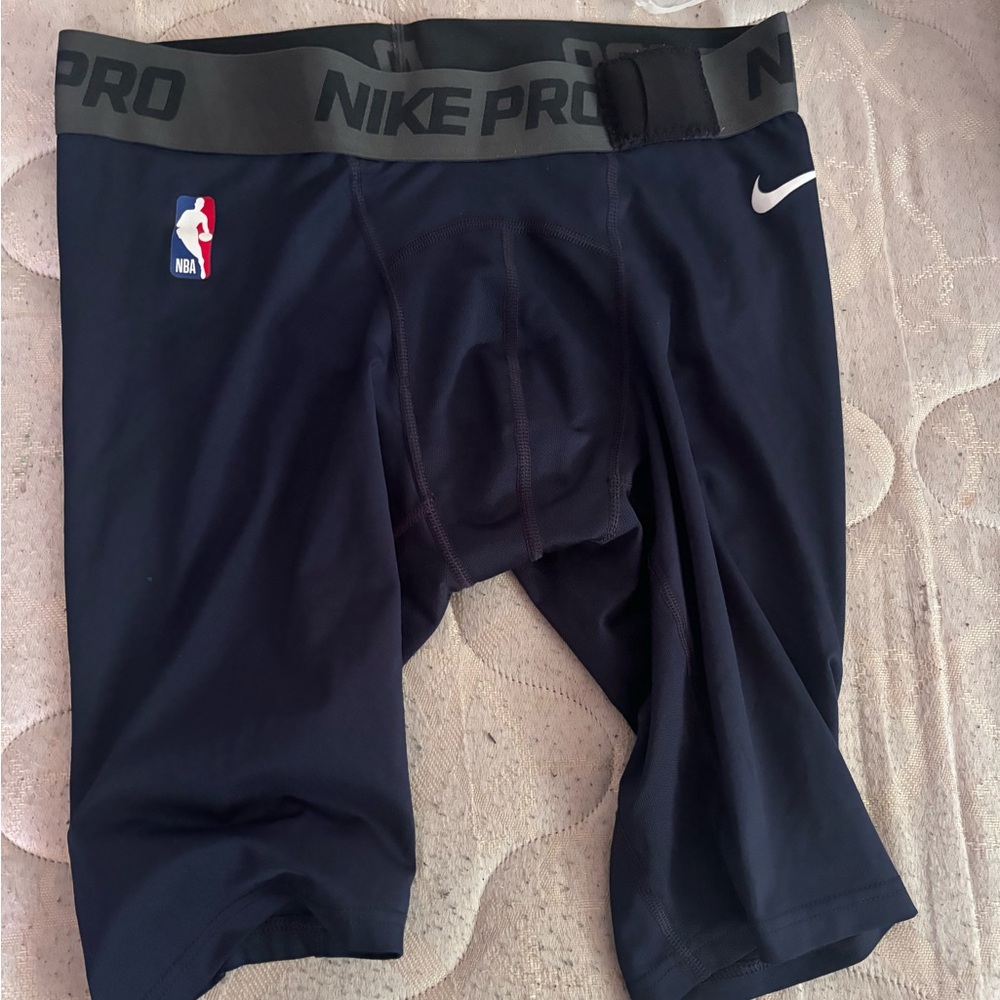 NBA DARK BLUE COMPRESSION UNDERSHORTS